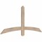 Ekena Millwork Bellingham Smooth Timber Gable Bracket, Douglas Fir, 60"W x 27"H x 1 1/2"D x 3 1/2"F, 11/12 Pitch GBW060X27X0204BEL00SDF - alternate 2